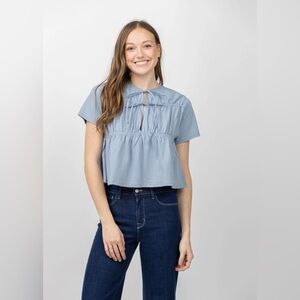 Nation ltd front tie top